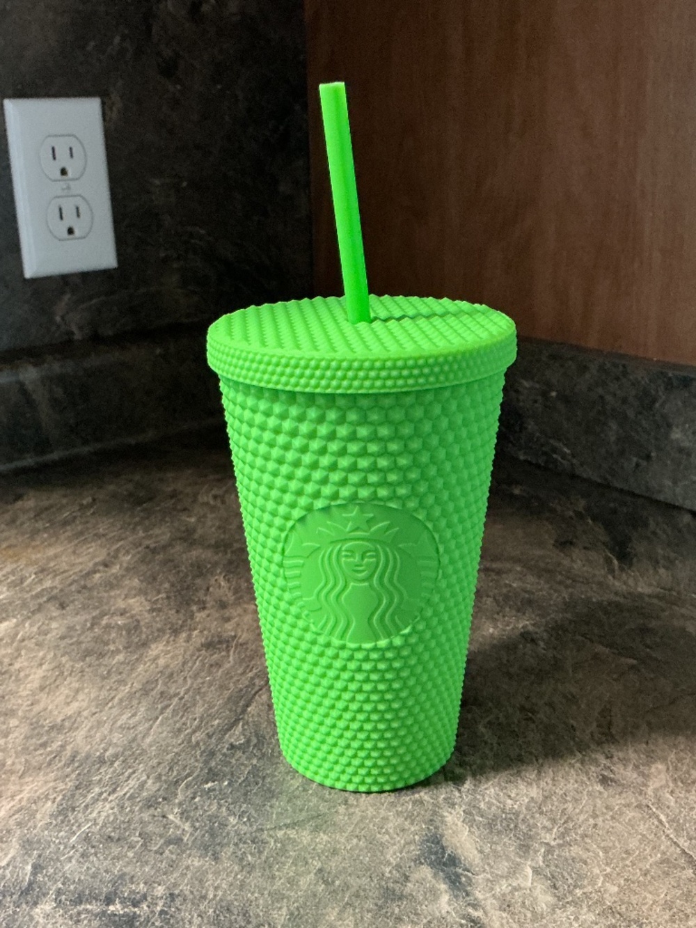 2021 Starbucks Neon Lime Green Grande Tumbler